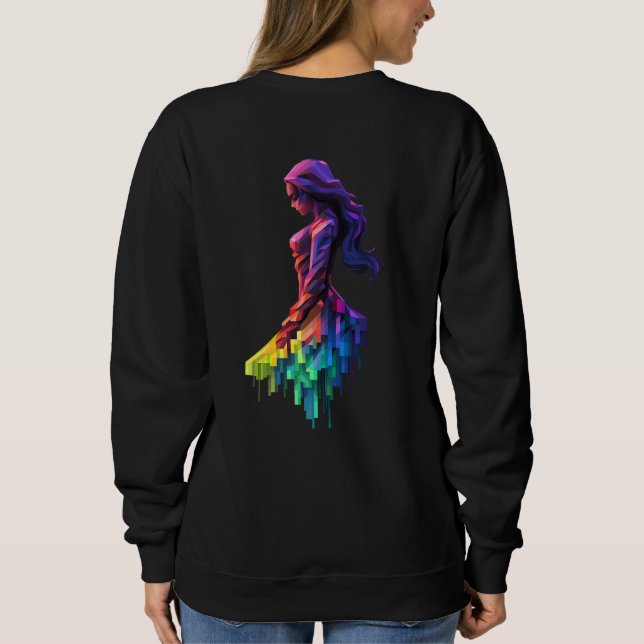The Reflective Lady Sweatshirt (Back)