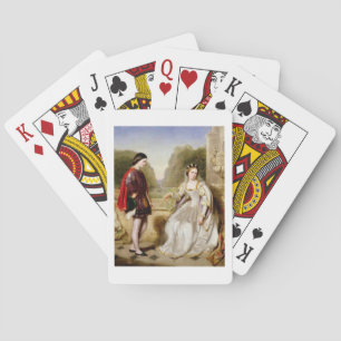 The Refusal (oil on canvas) Playing Cards