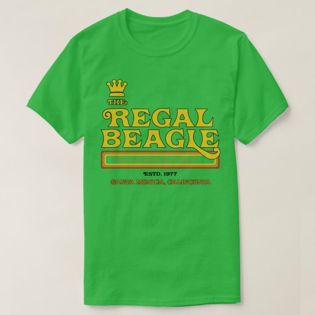 The Regal Beagle 1 T-Shirt (Design Front)
