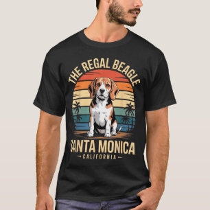 The regal beagle santa monica california retro T-Shirt