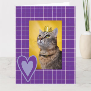 The Regal Cat Card