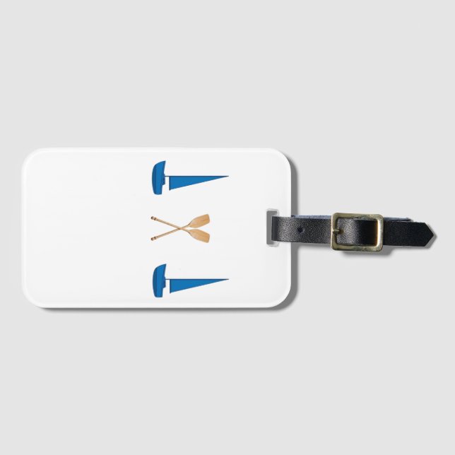 The Regatta Heritage Luggage Tag (Front Horizontal)