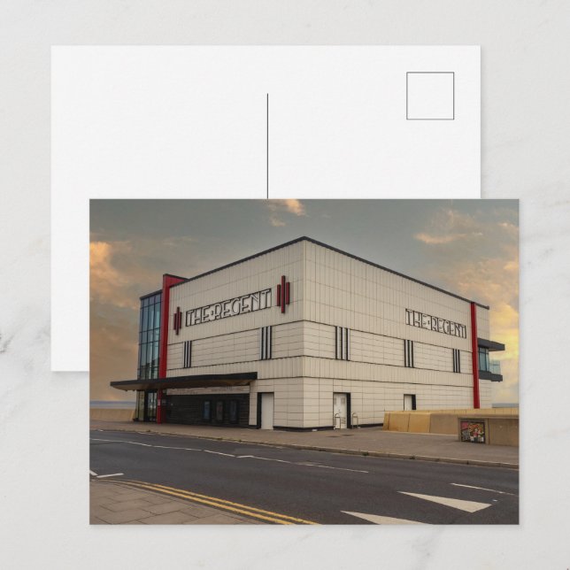 The Regent Cinema, Redcar Postcard (Front/Back)