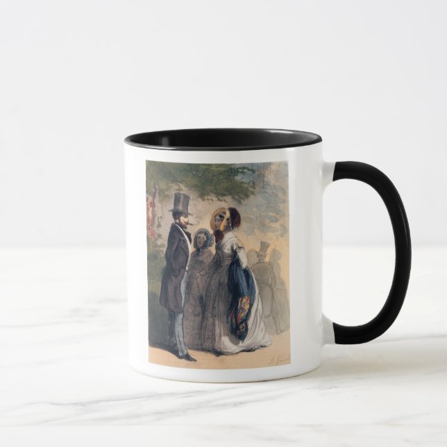 The Regular Visitor to Ranelagh Gardens Mug (Right)
