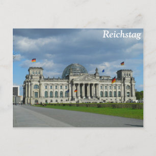 The Reichstag building, Berlin Postcard