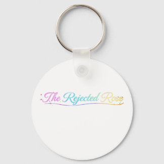 The Rejected Rose: Official Rainbow Logo Keychain