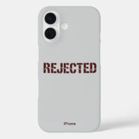The Rejection Club iPhone 16 Case
