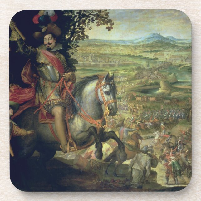 The Relief of Constance, 1633 Coaster (Front)