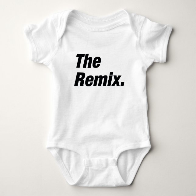 The Remix Baby Bodysuit (Front)