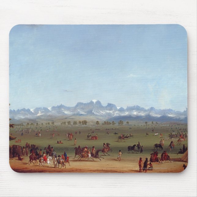 The Rendezvous Near Green River Mouse Pad (Front)