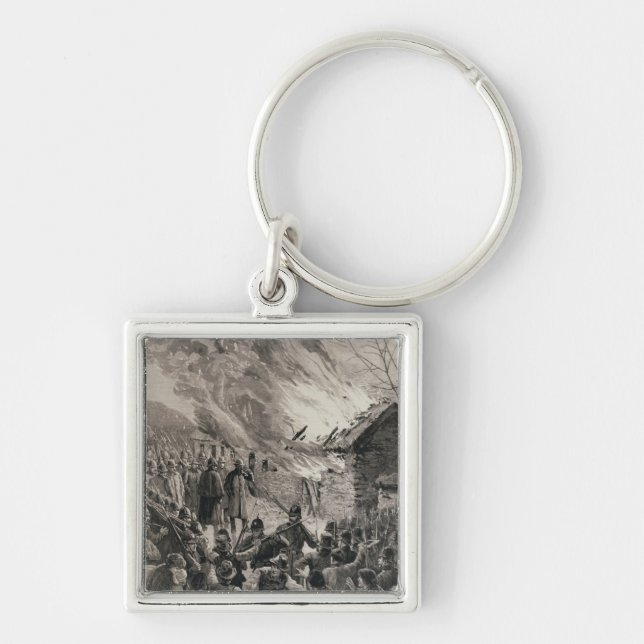 The Rent War in Ireland Key Ring (Front)