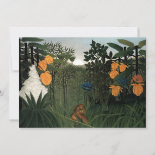 The Repast of the Lion   Henri Rousseau