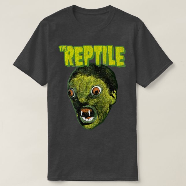 The Reptile Classic Cult Horror Film T-Shirt (Design Front)