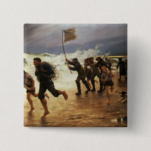 The Rescue 15 Cm Square Badge