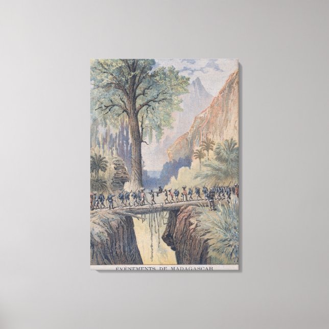 The Resident-General of Madagascar Canvas Print (Front)