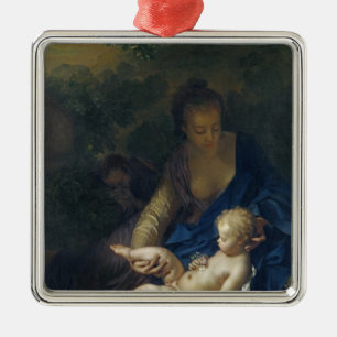 The Rest on the Flight into Egypt, 1706 Metal Tree Decoration
