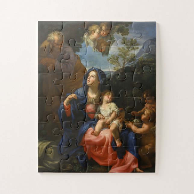 The Rest on the Flight into Egypt Jigsaw Puzzle (Vertical)