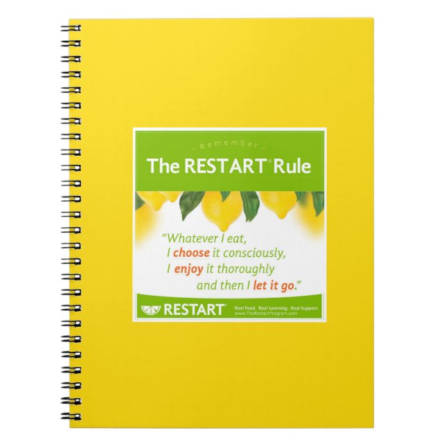 The RESTART Rule notebook (Front)