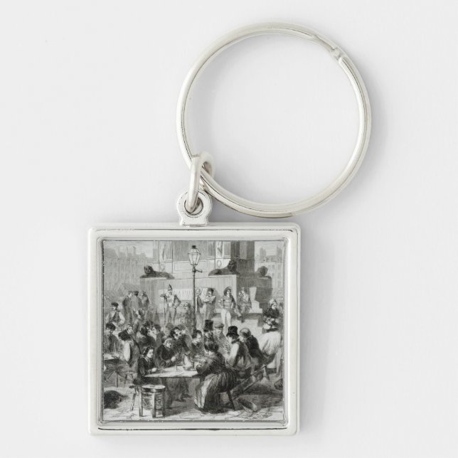The Restaurant of wet feet Key Ring (Front)