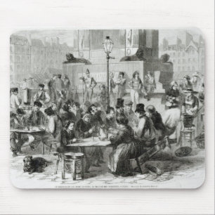 The Restaurant of wet feet Mouse Pad