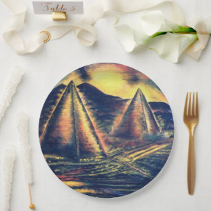 The Resting Place Paper Plate