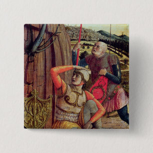 The Resurrection 15 Cm Square Badge