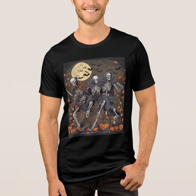 The Resurrection Battle of Halloween Tri-Blend Shirt (Front)