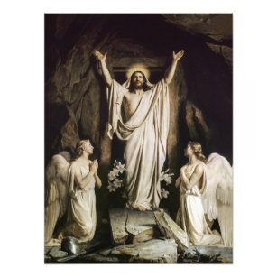 The Resurrection by Carl Bloch Photo Print