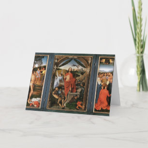 The Resurrection by Hans Memling Card