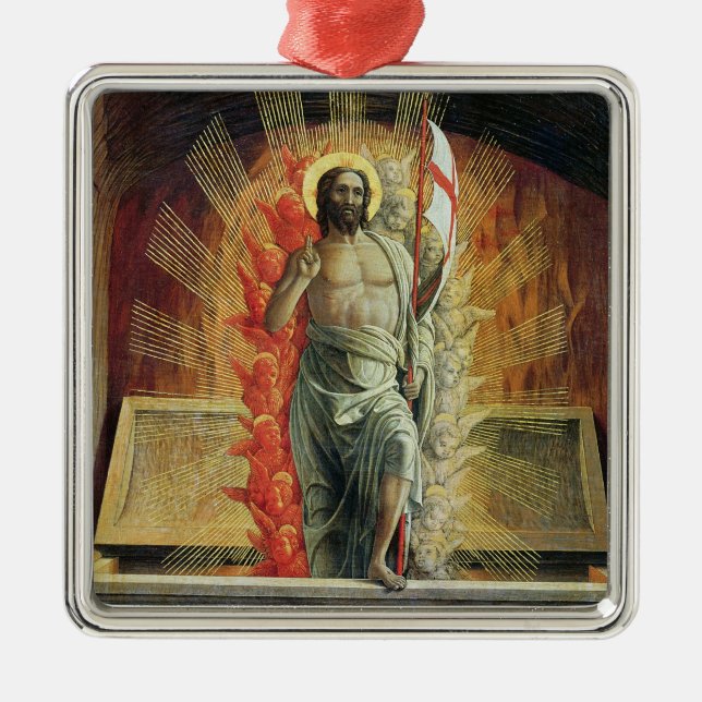 The Resurrection Metal Tree Decoration (Front)