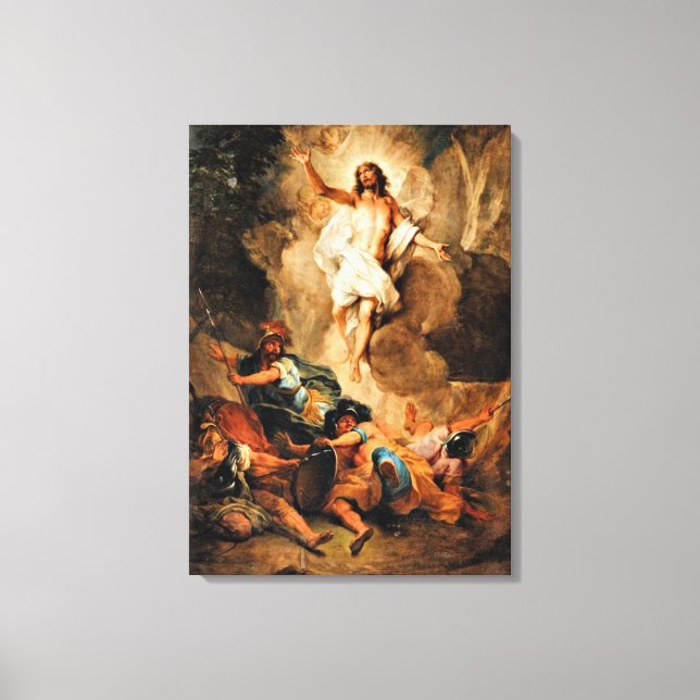 The Resurrection of Christ Canvas Print (Front)