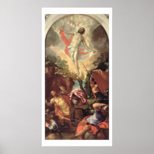 The Resurrection of Christ (oil on canvas) Poster