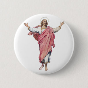 The Resurrection of Christ Sacred Masterpiece 6 Cm Round Badge