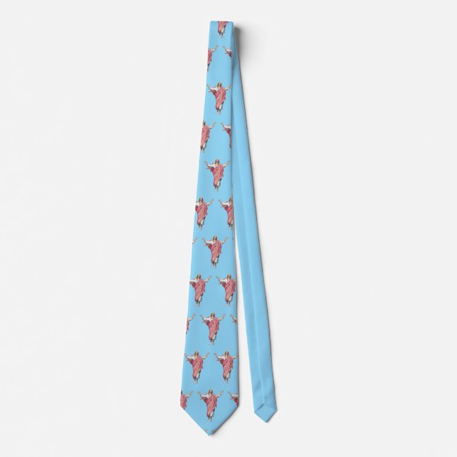 The Resurrection of Christ Sacred Masterpiece  Tie (Front)