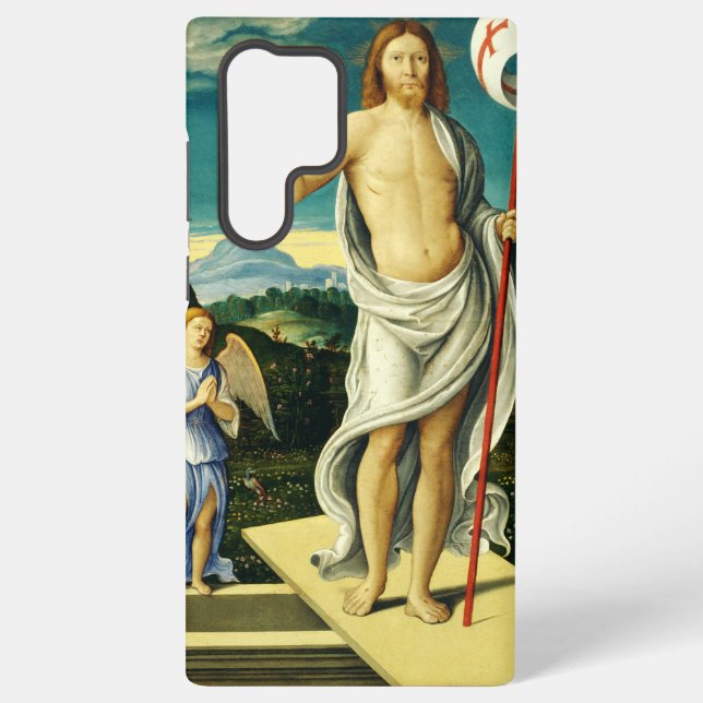 The Resurrection of Jesus by Girolamo da Santacroc Samsung Galaxy S22 Ultra Case (Back)