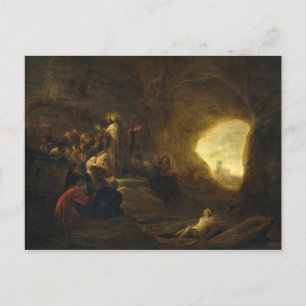 The Resurrection of Lazarus 2 Postcard