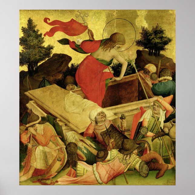The Resurrection, panel from St. Thomas Altar Poster (Front)