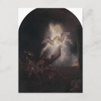 The Resurrection, Passion Cycle by Rembrandt Postc