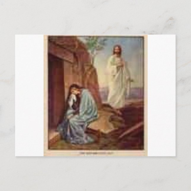 The resurrection postcard (Front)