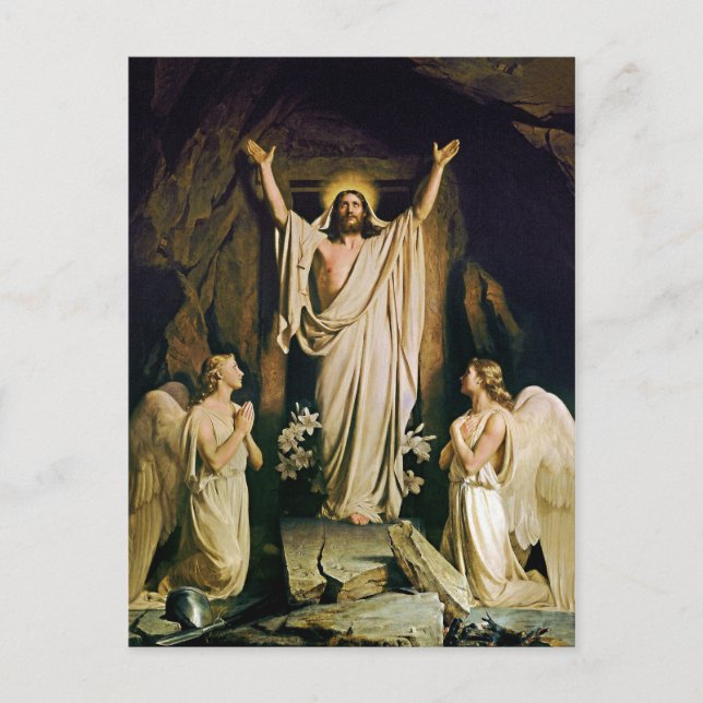 The Resurrection Postcard (Front)