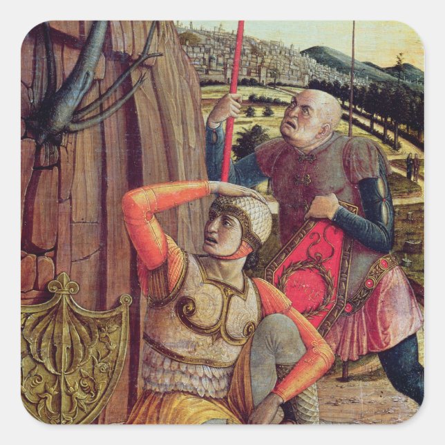 The Resurrection Square Sticker (Front)