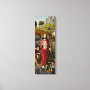 The Resurrection, with the Pilgrims of Emmaus Canvas Print