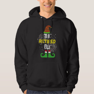 The Retired Elf Family Matching Christmas Costume Hoodie