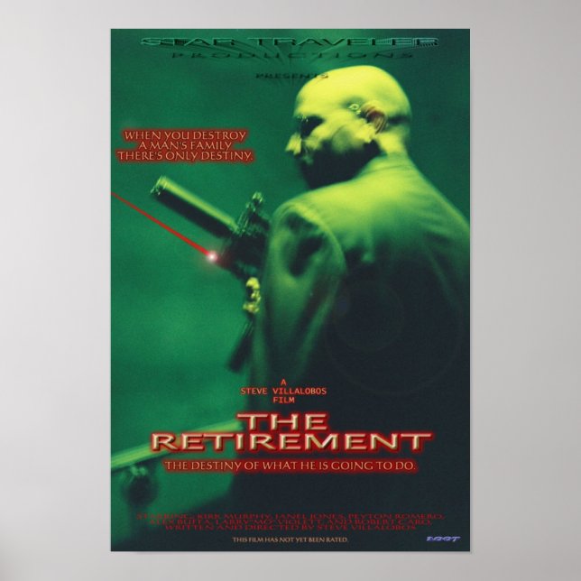 THE RETIREMENT POSTER (Front)