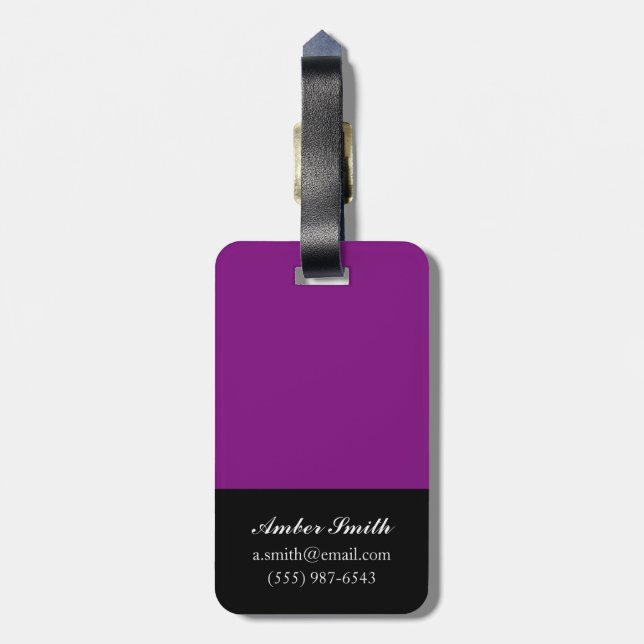 The Retreat 2014 Luggage Tag (Back Vertical)