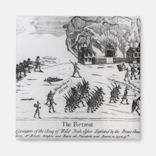 The Retreat, published 1775 Magnet
