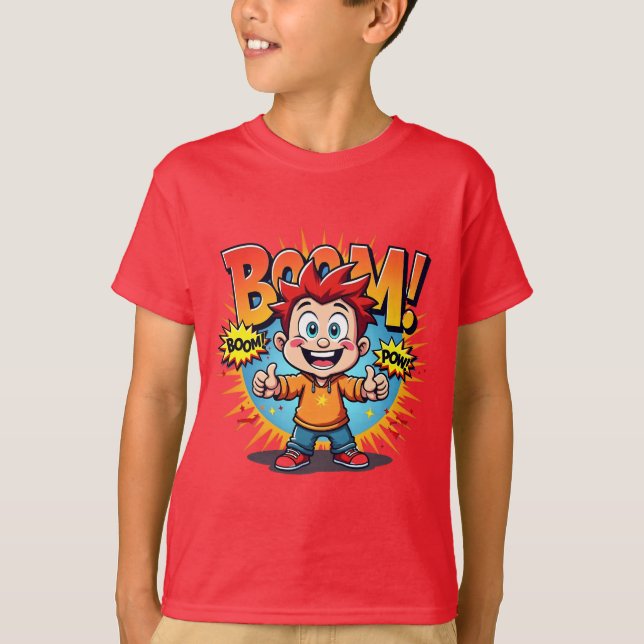 The Retro Comic Book T-Shirt (Front)