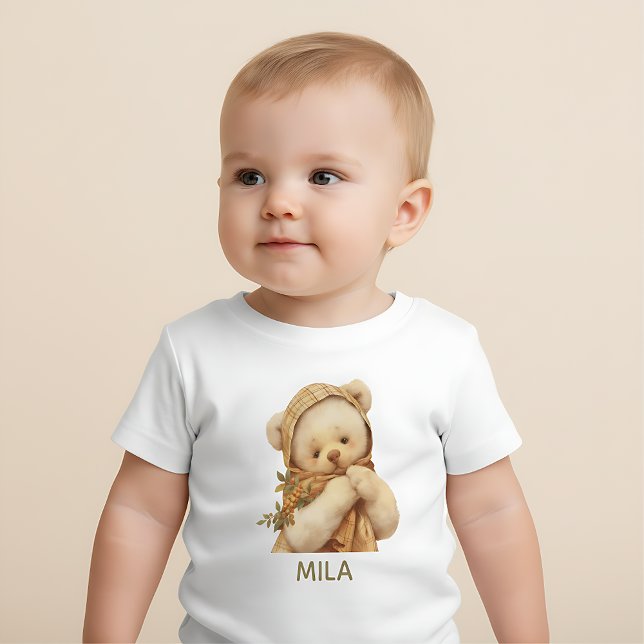 The Retro Teddy Bear Baby Shirt (Creator Uploaded)