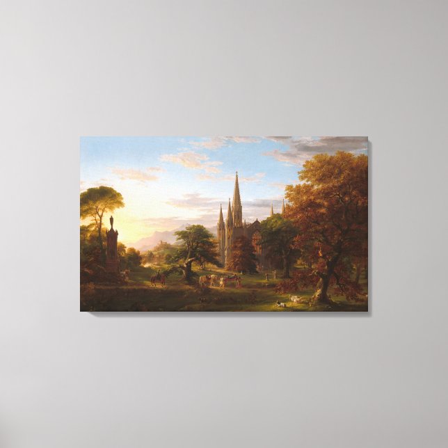 The Return by Thomas Cole Canvas Print (Front)