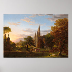 The Return by Thomas Cole Poster